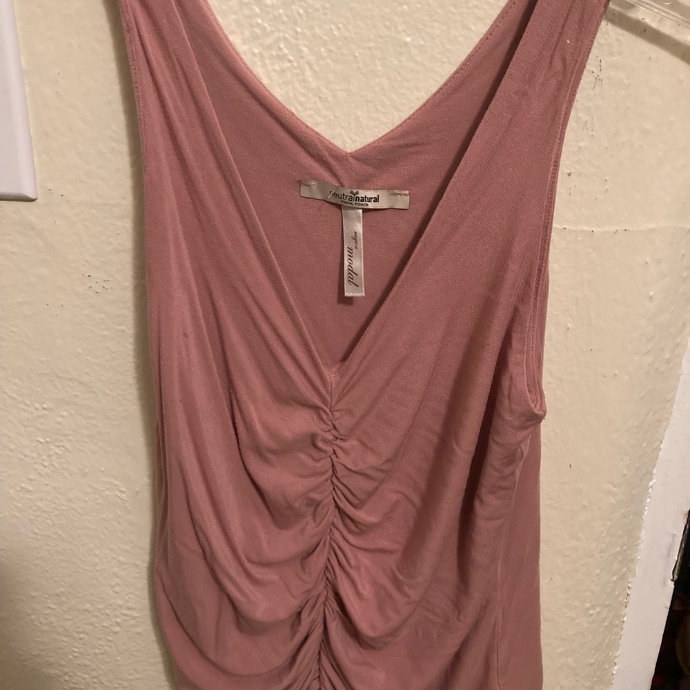 3 for $30…Pink scrunch crop top